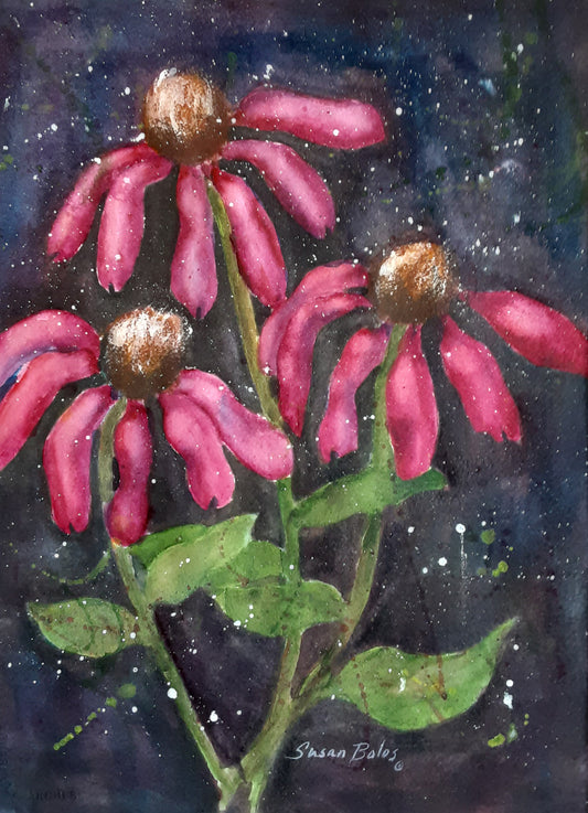 "Pollen"    #356    Original watercolor painting on paper  O#356