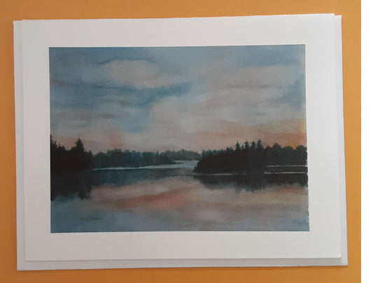 "Little Boy Lake in Walker, MN"   Box of 8 Note Cards & envelopes   C#22