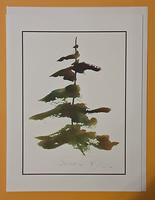 "Another Pine Tree"   Box of 8 note cards and envelopes C#2