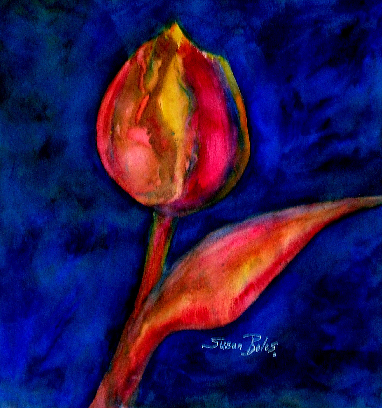 "Tulip"         Giclee' print on paper    P#2340